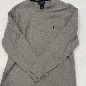 Polo Ralph Lauren Gray Long Sleeve Shirt